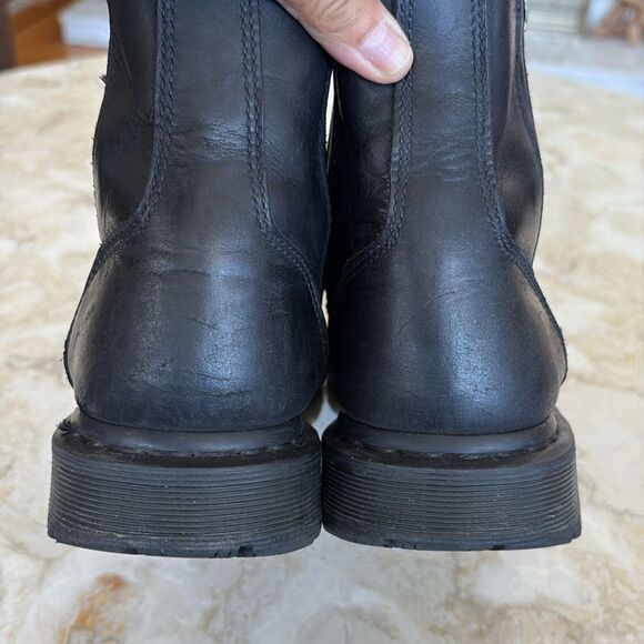 Dr Martens Slip 2976 Alyson Black Snowplow Classic Doc Leather - Picture 11 of 16